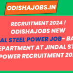 Jindal Steel Power Job- Jindal Steel Power Recruitment 2024