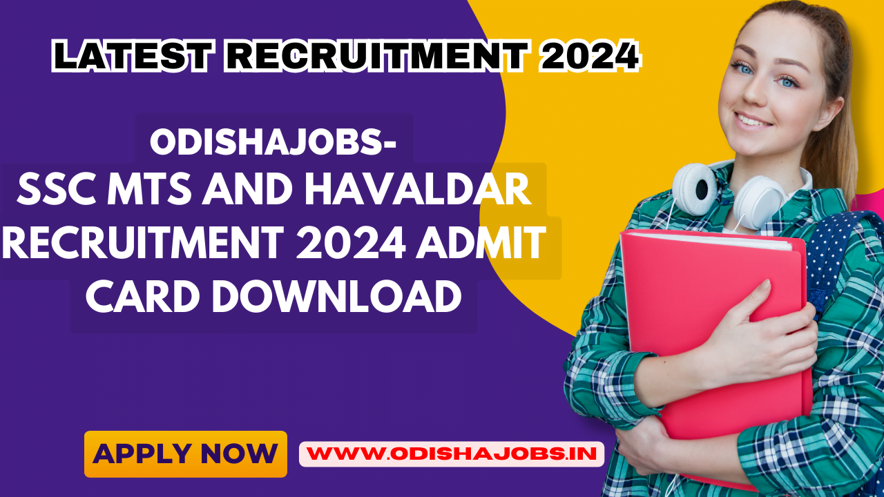 SSC MTS and Havaldar Recruitment 2024 Admit Card Download