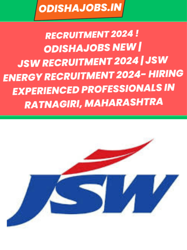 JSW Recruitment 2024 | JSW Energy Recruitment 2024