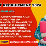 Job Opportunities at Jai Balaji Industries Ltd
