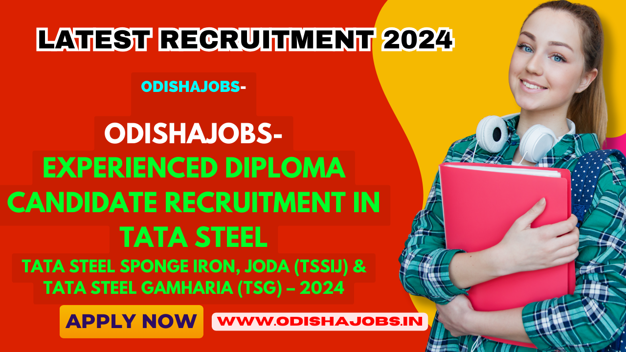 Odishajobs- Private Jobs - Tata Steel Recruitment 2024 Senior O&M Associate I