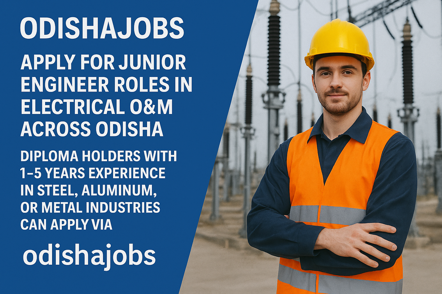 Hiring Junior O&M Electrical Engineers in Odisha – Apply Now via odishajobs
