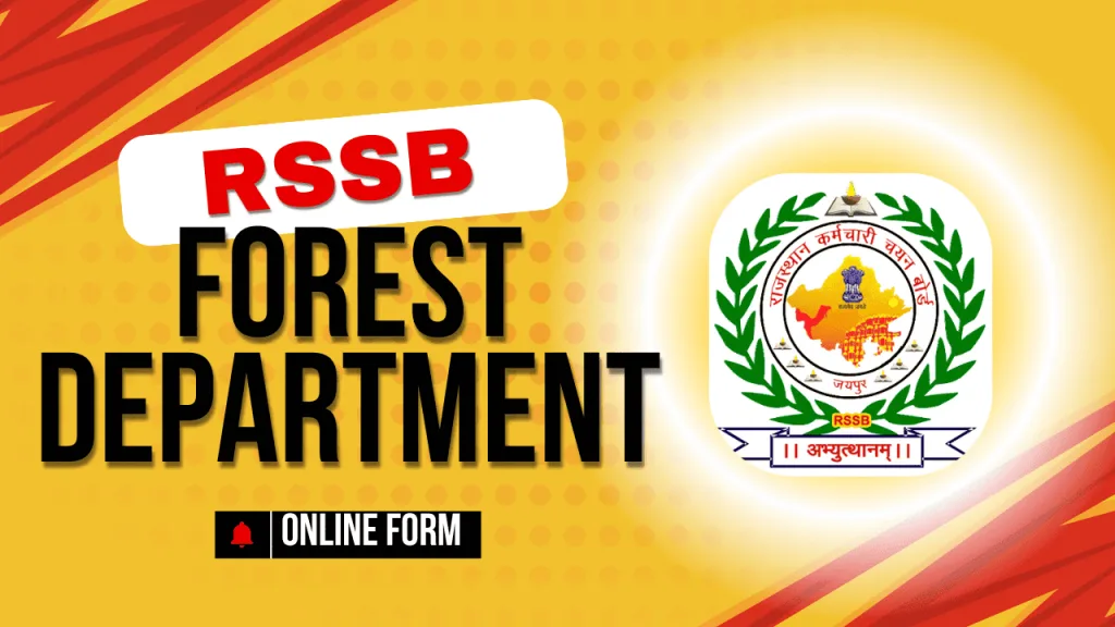 RSSB Recruitment 2025 | Rajasthan Forest Guard Vacancy 2025